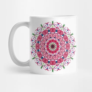 Mandala Arts Rose Retro Geometric Lover Mug